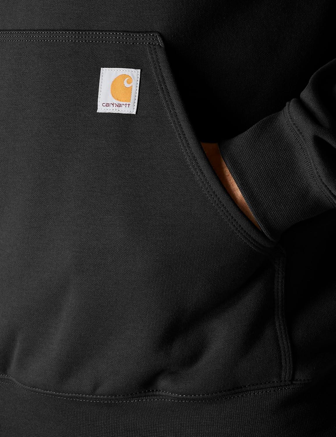 imageCarhartt Mens Loose Fit Midweight Logo Sleeve Graphic SweatshirtBlack