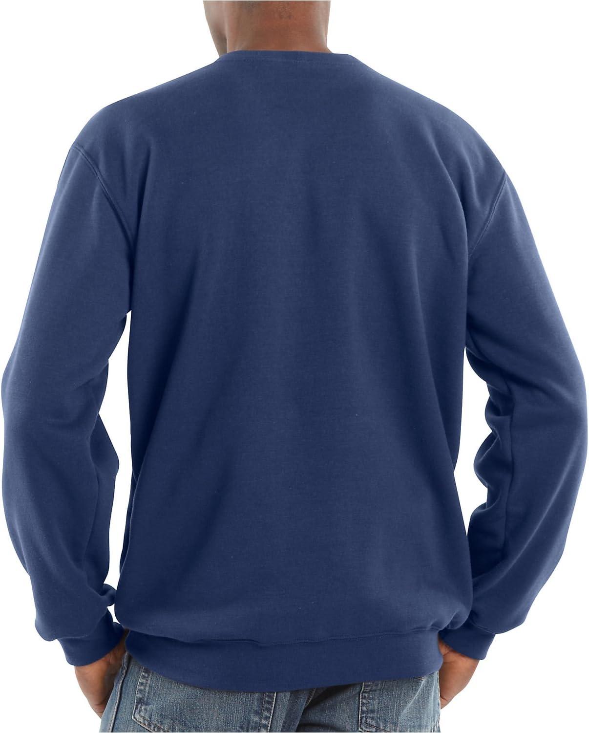 imageCarhartt Mens Midweight Crewneck SweatshirtNew Navy