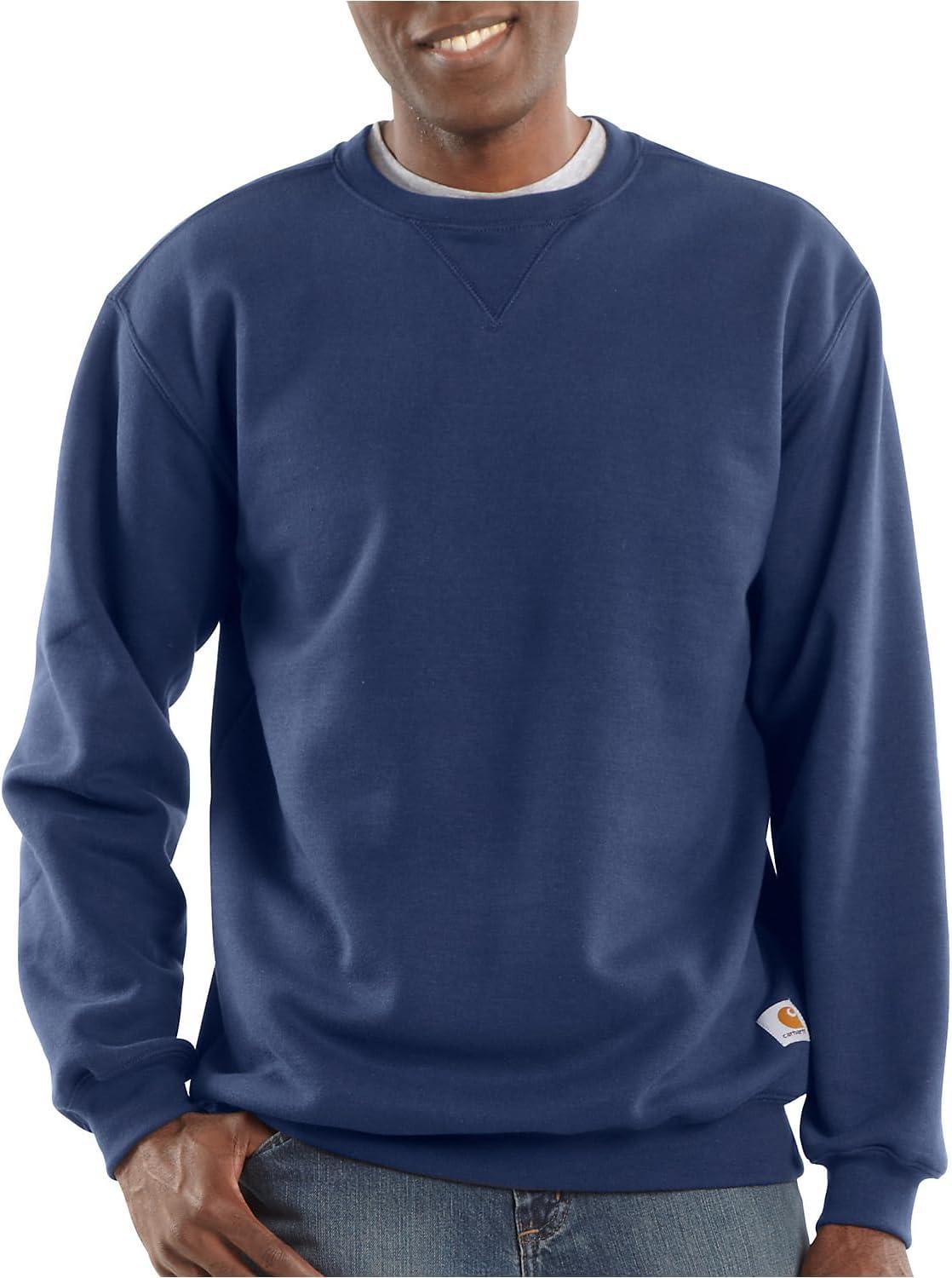 imageCarhartt Mens Midweight Crewneck SweatshirtNew Navy