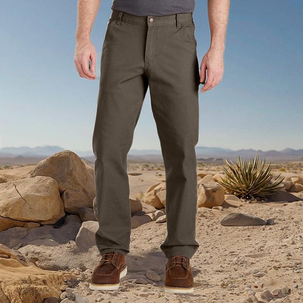 imageCarhartt Mens Relaxed Straight Rugged Flex Duck DungareeTarmac