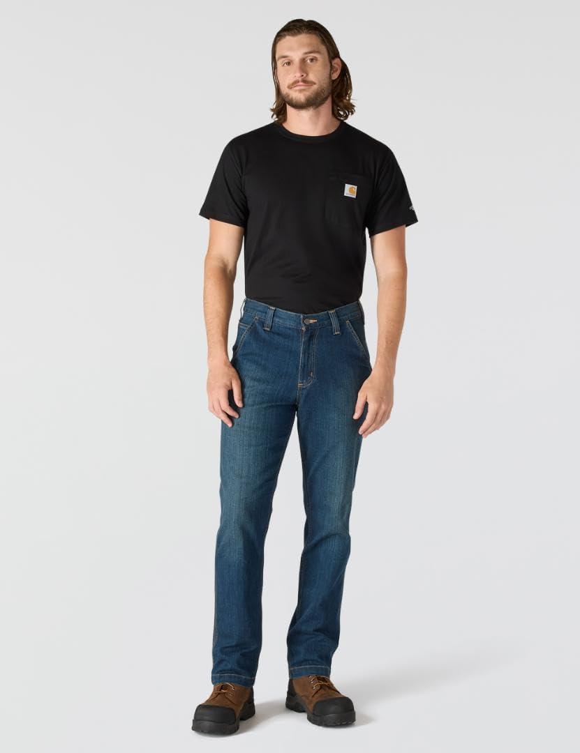 imageCarhartt Mens Rugged Flex Relaxed Fit Utility JeanSuperior