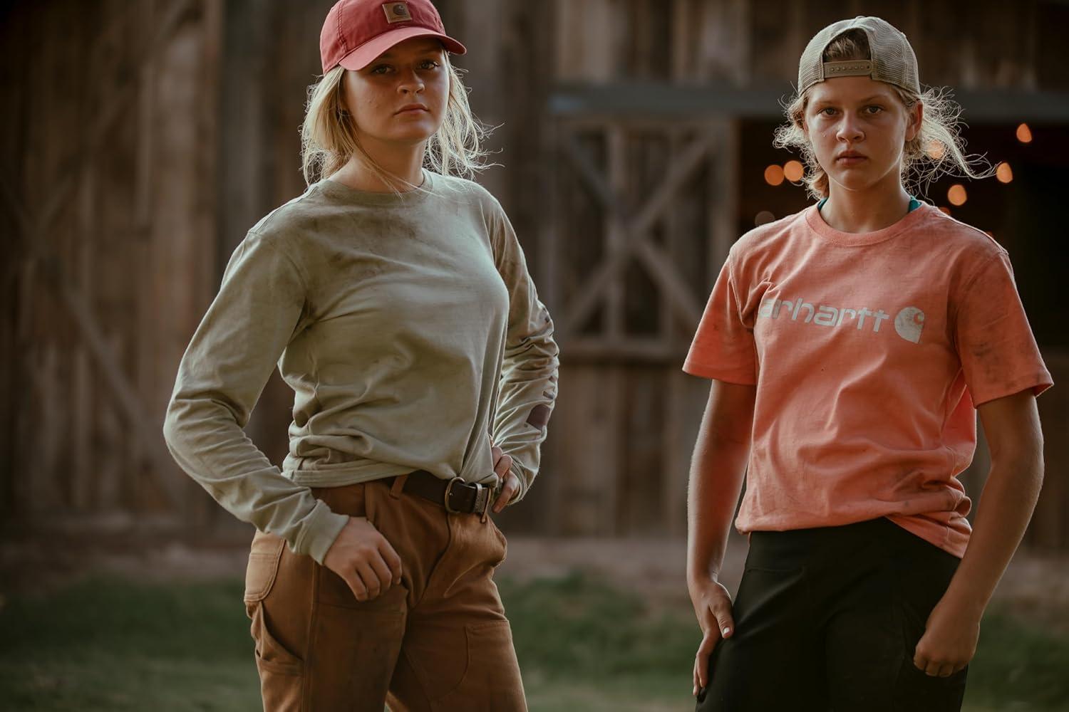 imageCarhartt Womens Casual Rugged Belts Available in Multiple Styles Colors ampamp SizesCanvas Duck Carhartt Brown