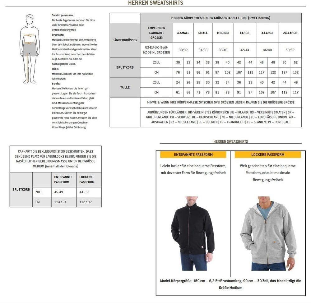 imageCarhartt mens Force Relaxed Fit Lightweight Logo Graphic SweatshirtTransformative Teal Heather