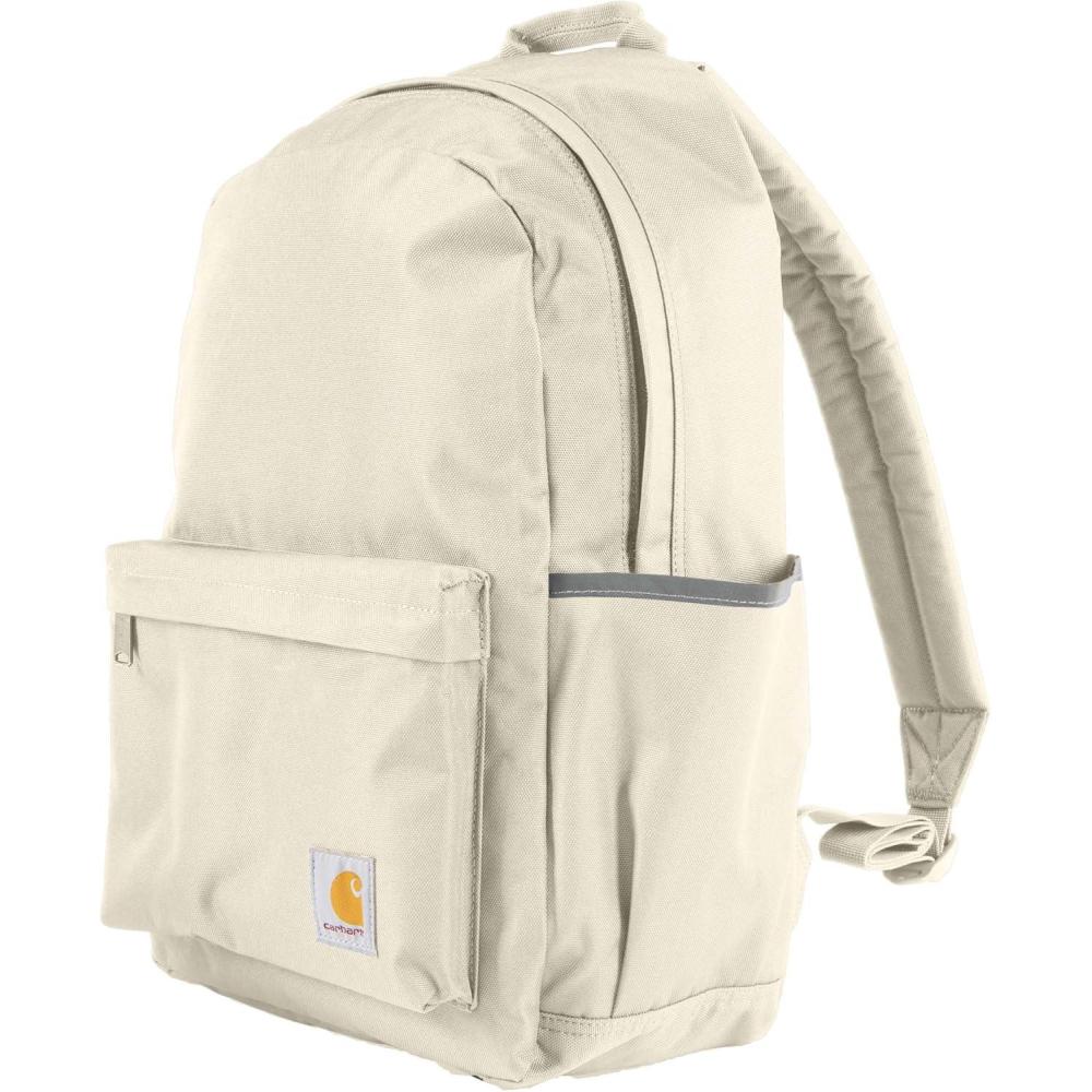 imageCarhartt 21L Classic Laptop Backpack WaterResistant Pack W 15quot Laptop Sleeve and Organizational Compartments PFAS Free Carhartt BrownChalk