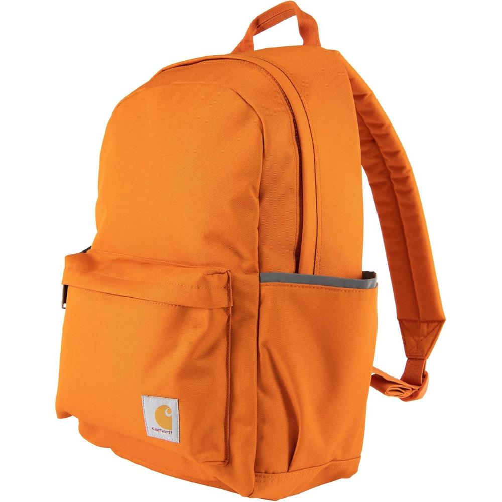 imageCarhartt 21L Classic Laptop Backpack WaterResistant Pack W 15quot Laptop Sleeve and Organizational Compartments PFAS Free Carhartt BrownMarmalade