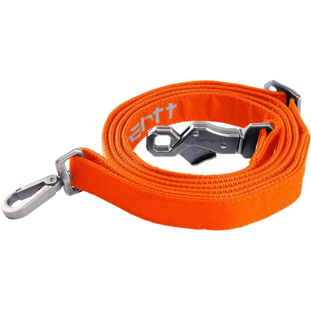 imageCarhartt Gear P0000569 Field Dog Leash Large Carhartt BrownHunter Orange