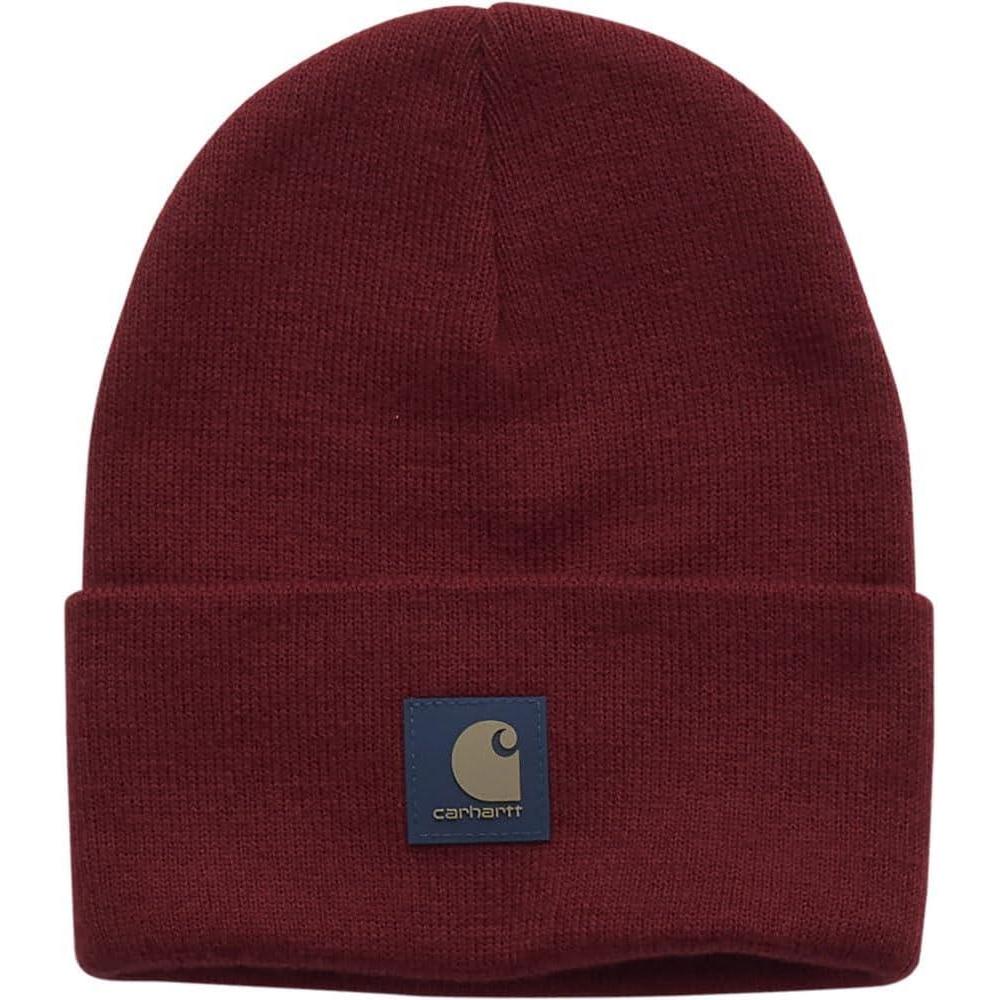 imageCarhartt Kids CB9013 Knit Beanie  UnisexTibetian Red