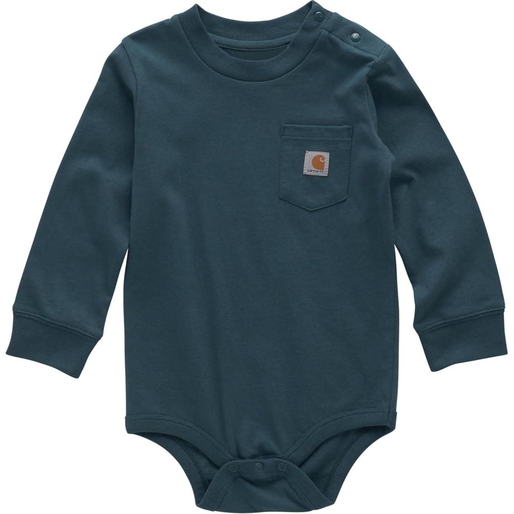 imageCarhartt LongSleeve Pocket BodysuitAtlantic Deep