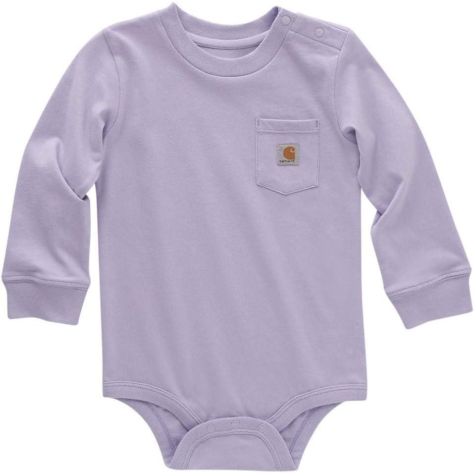 imageCarhartt LongSleeve Pocket BodysuitLavender