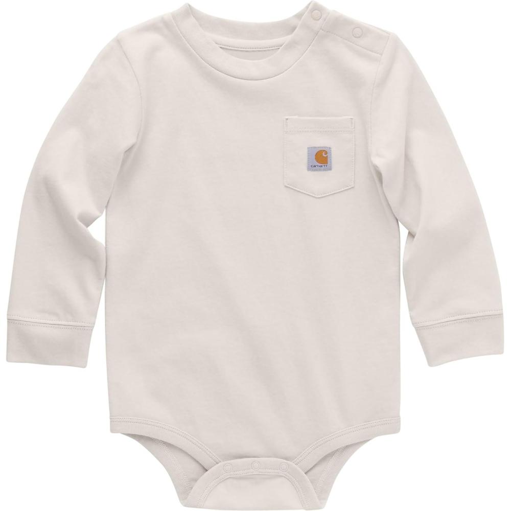 imageCarhartt LongSleeve Pocket BodysuitMalt Beige