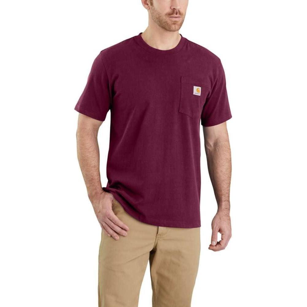imageCarhartt Mens 103296 Relaxed Fit Workwear Pocket TShirtPort