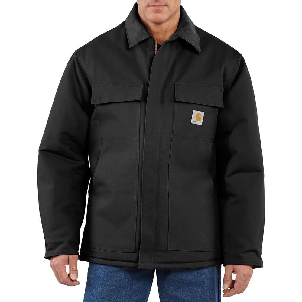 imageCarhartt Mens C003 Loose Fit Firm Duck Insulated Traditional CoatBlack