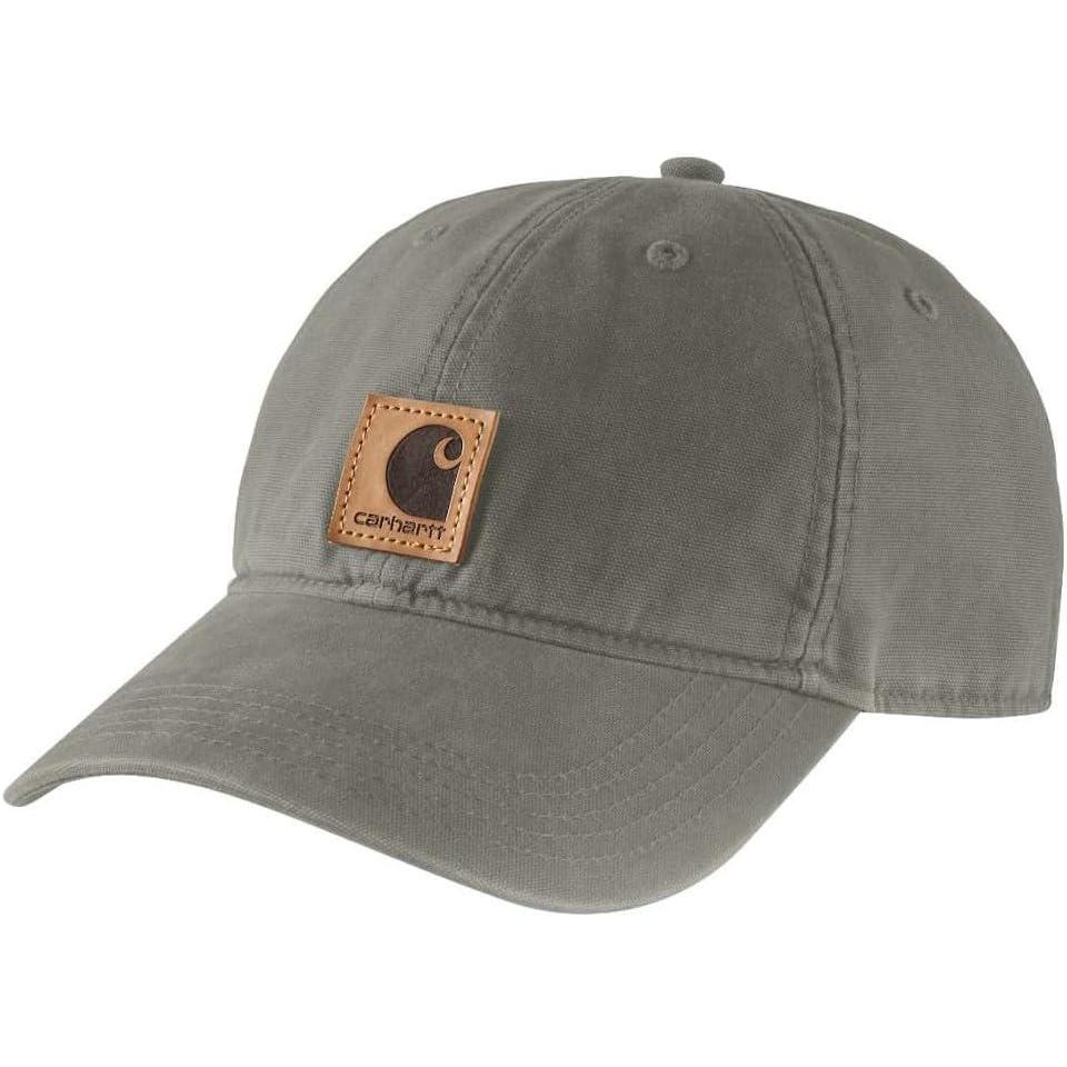 imageCarhartt Mens Cotton Canvas CapDusty Olive