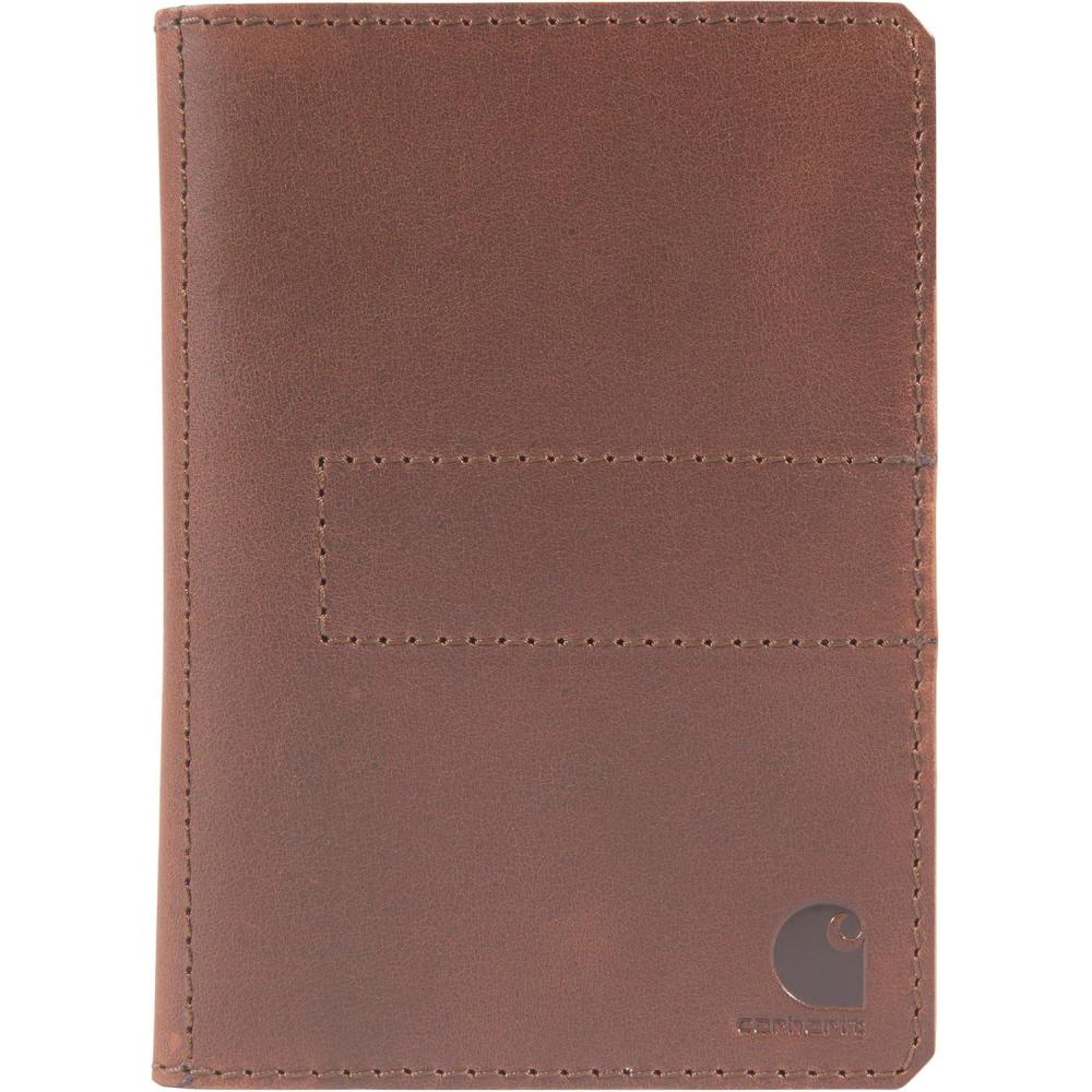imageCarhartt Mens Craftsman Leather Wallets Available in Multiple Styles and ColorsBrown Notebook