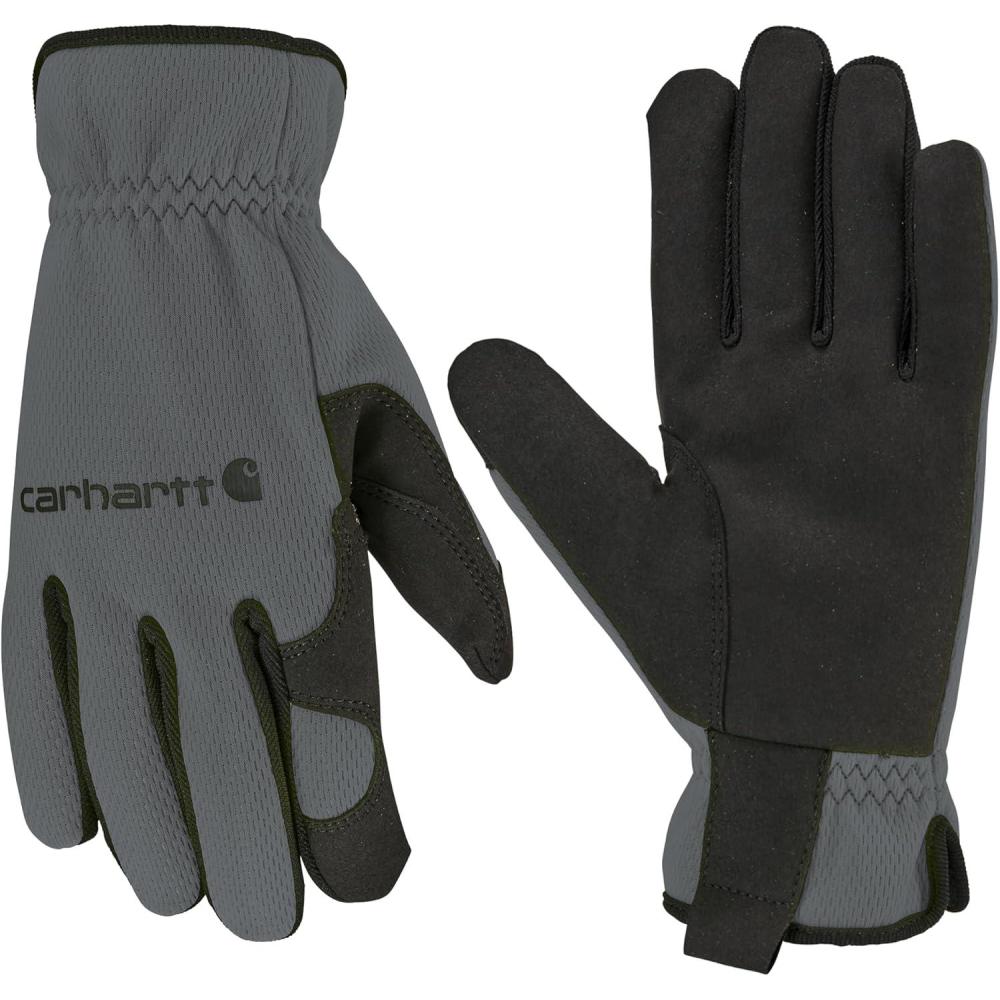 imageCarhartt Mens GD0794M High Dexterity Open Cuff GloveGrey