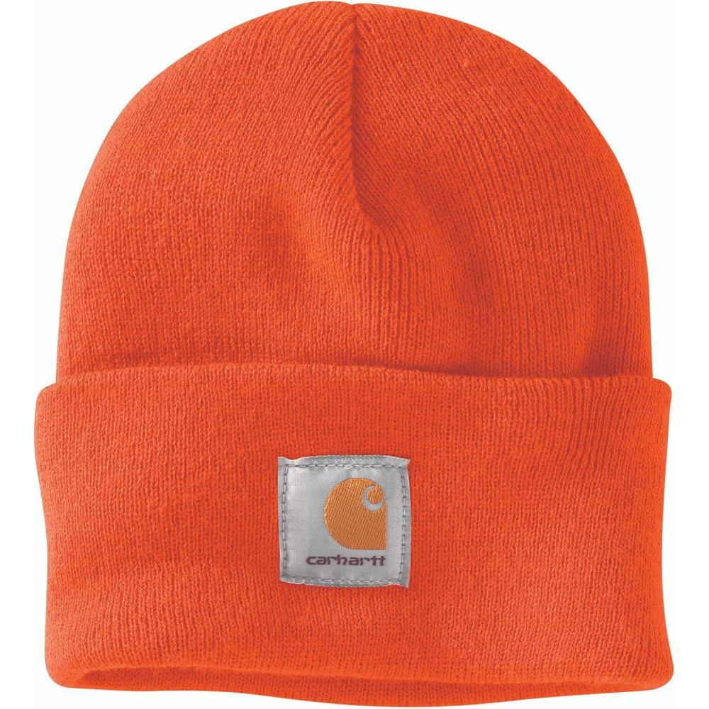 imageCarhartt Mens Knit Cuffed BeanieBrite Orange
