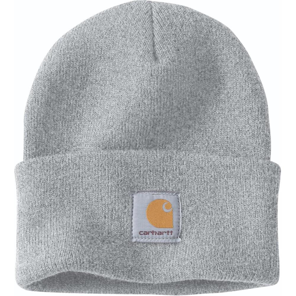 imageCarhartt Mens Knit Cuffed BeanieHeather Gray
