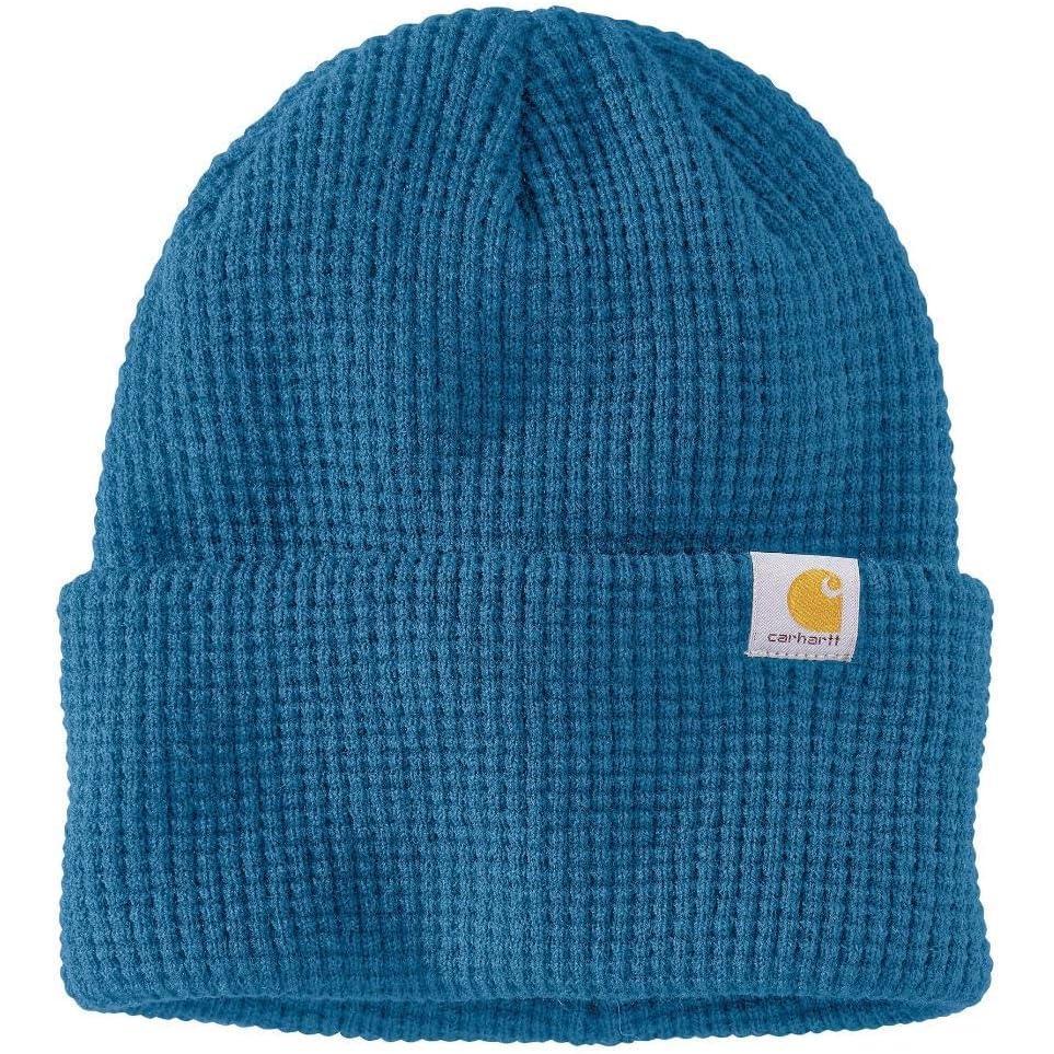 imageCarhartt Mens Knit Waffle BeanieHorizon Blue