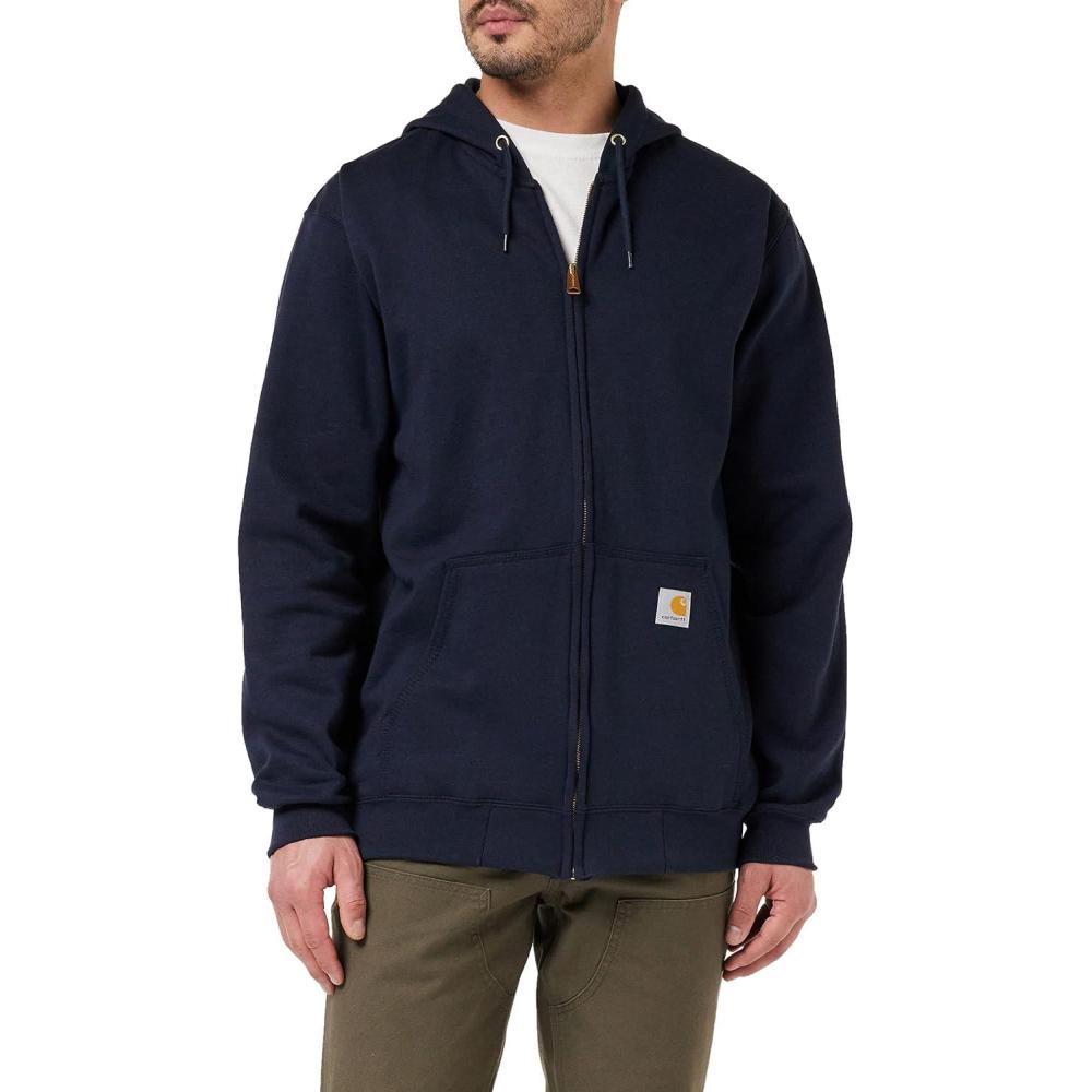 imageCarhartt Mens Loose Fit Midweight FullZip SweatshirtNavy
