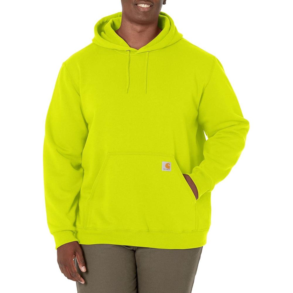imageCarhartt Mens Loose Fit Midweight SweatshirtBrite Lime