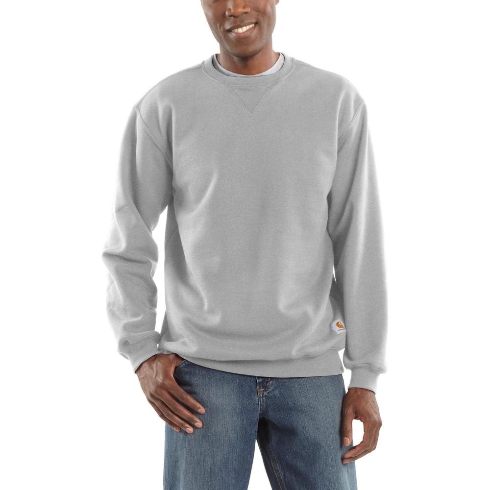imageCarhartt Mens Midweight Crewneck SweatshirtHeather Grey