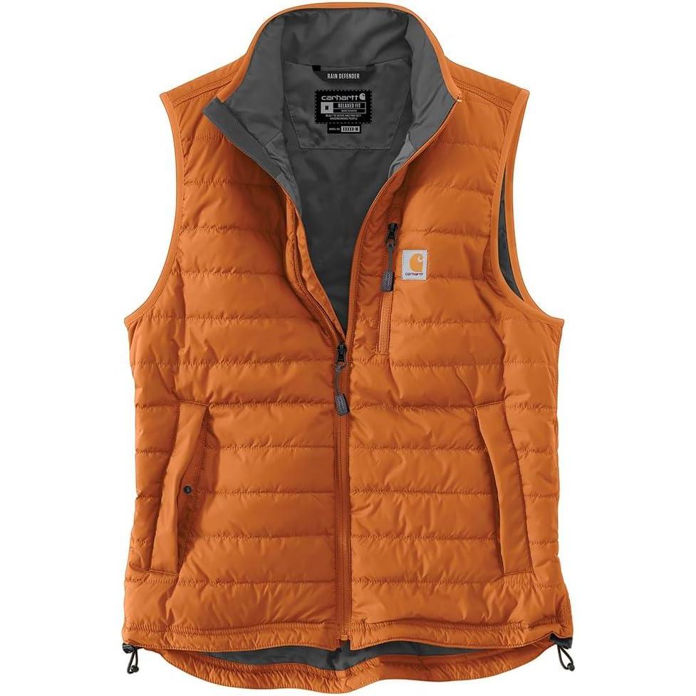 imageCarhartt Mens Rain Defender Relaxed Fit Lightweight Insulated VestMarmalade