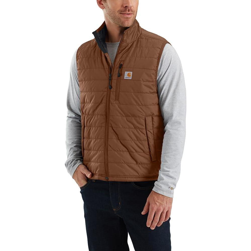 imageCarhartt Mens Rain Defender Relaxed Fit Lightweight Insulated VestMocha