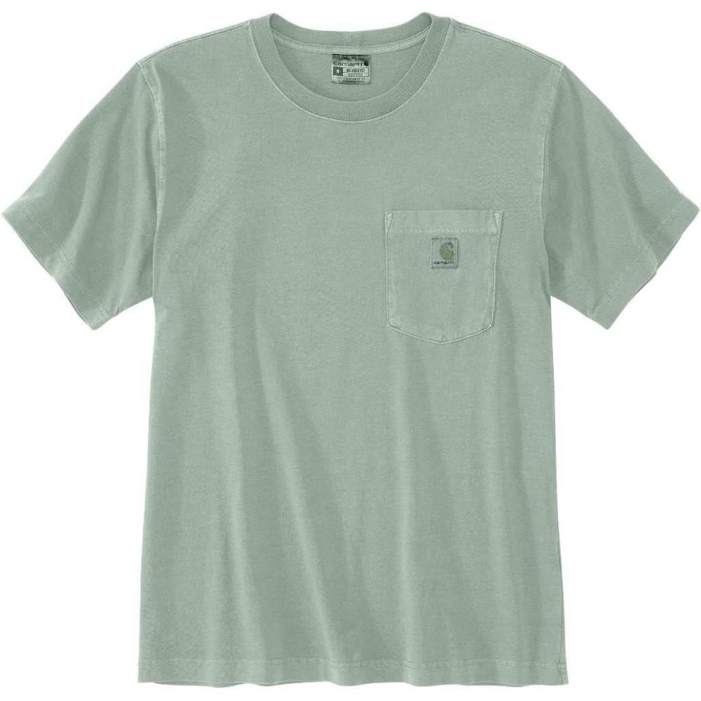 imageCarhartt Mens Relaxed Fit Lightweight ShortSleeve Garment Dyed Pocket TShirtSeabrook