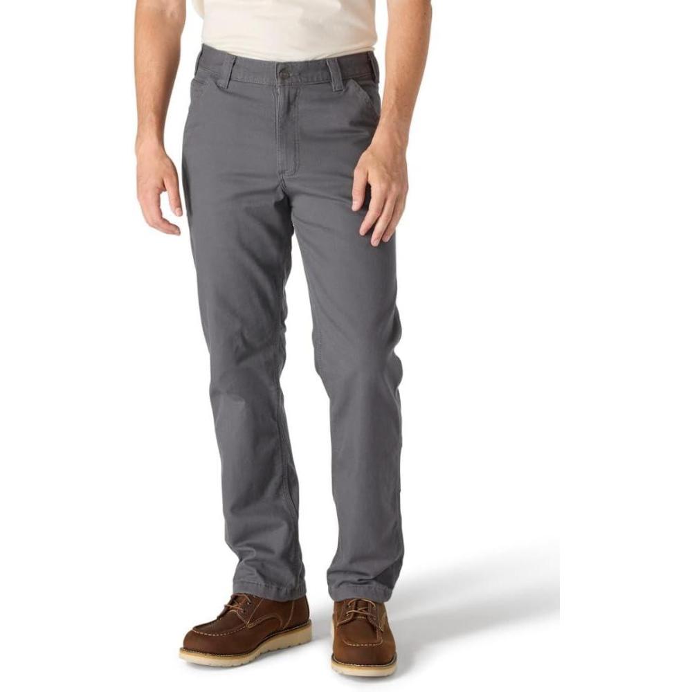 imageCarhartt Mens Relaxed Straight Rigby Lined DungareeGravel