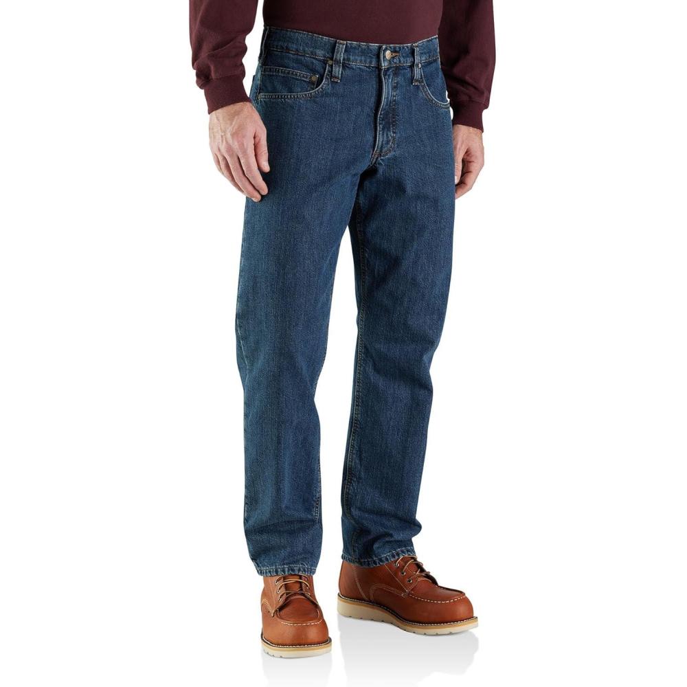 imageCarhartt Mens Relaxed Straight Rugged Flex Lined JeanCanal