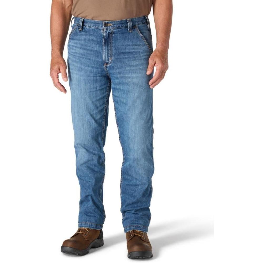 imageCarhartt Mens Rugged Flex Relaxed Fit Utility JeanHoughton