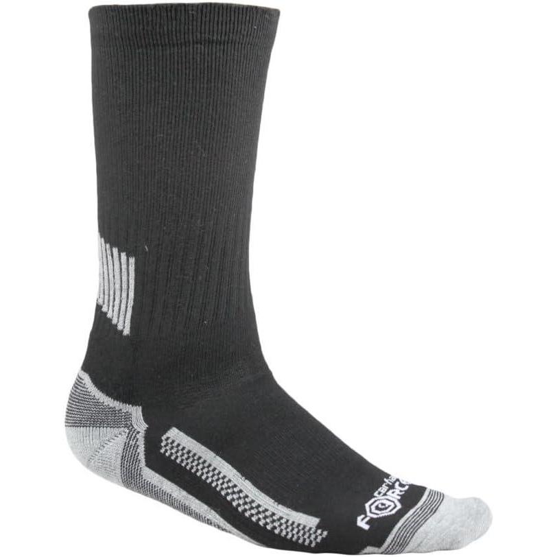 imageCarhartt Mens SC4223M Force Midweight Crew Sock 3PackCarhartt Black