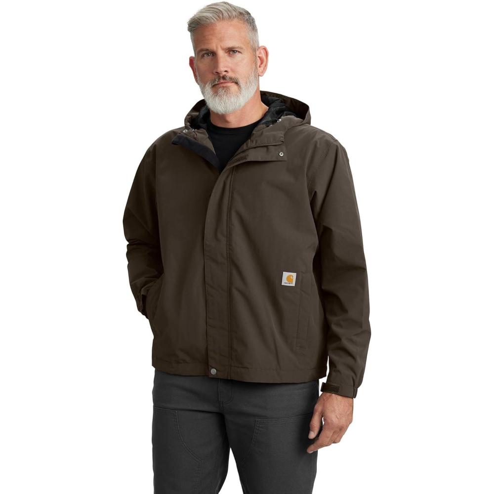 imageCarhartt Mens Storm Defender Loose Fit Lightweight JacketDark Coffee