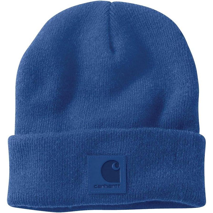 imageCarhartt Mens Tonal Patch BeanieGlass Blue