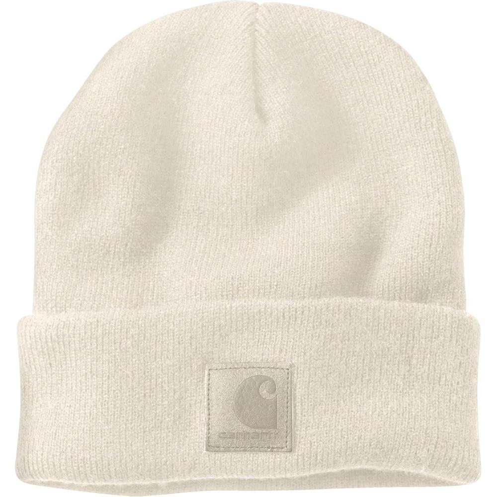 imageCarhartt Mens Tonal Patch BeanieWinter White
