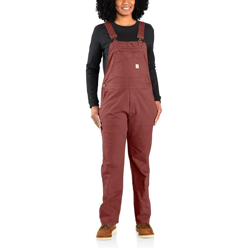 imageCarhartt Womens Crawford Double Front Bib OverallsSable