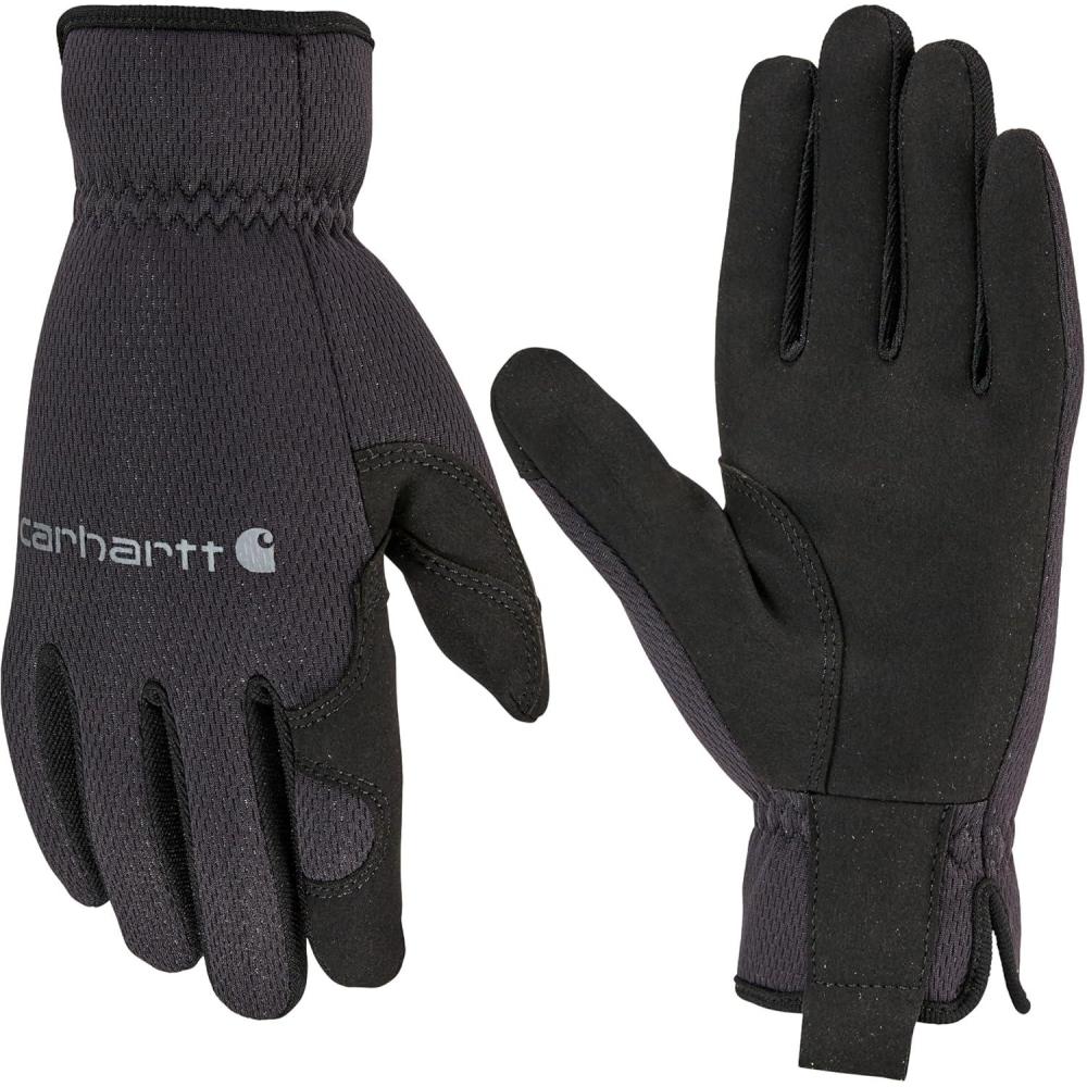 imageCarhartt Womens GD0794W Womens High Dexterity Open Cuff GloveBlack