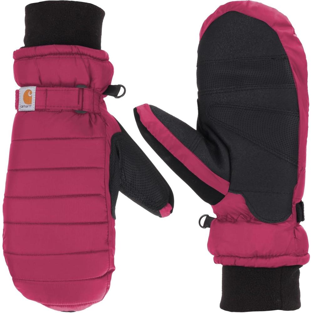 imageCarhartt womens Quilts Insulated MittenCrabapple