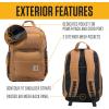 Carhartt 28L Dual-Compartment Backpack, Durable Pack with Laptop Sleeve and Duravax Abrasion Resistant Base, Black(Navy)