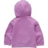 Carhartt Baby & Toddler Girls’ Half-Zip Hooded Sweatshirt(Crocus)