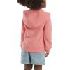 Carhartt Baby & Toddler Girls’ Half-Zip Hooded Sweatshirt(Pink Lemonade)