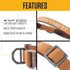Carhartt Gear P0000568 Field Dog Collar Medium Carhartt Brown(Greenstone)