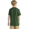 Carhartt Kid’s CA6156 Short-Sleeve Logo Tee – Boys(Dark Green)