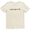 Carhartt Kid’s CA6156 Short-Sleeve Logo Tee – Boys(Sand)