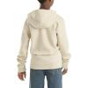 Carhartt Kid’s CA6272 Long-Sleeve Graphic Sweatshirt – Boys(Light Malt Beige)