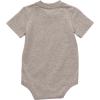 Carhartt Kid’s CA6500 Short-Sleeve Toolbelt Bodysuit – Boys(Grey)