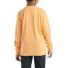 Carhartt Kid’s CA6619 Long-Sleeve Graphic Pocket T-Shirt(Tangerine Orange Heather)