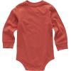 Carhartt Long-Sleeve Pocket Bodysuit(Deep Sea Coral)