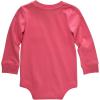 Carhartt Long-Sleeve Pocket Bodysuit(Pink Lemonade)