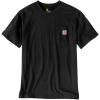 Carhartt Men’s 103296 Relaxed Fit Workwear Pocket T-Shirt(Black)
